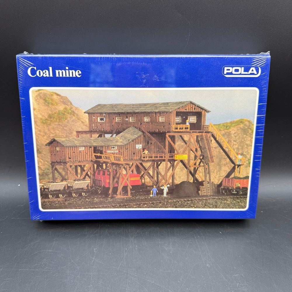 Vtg Pola Coal Mine N 245 N Scale Model Building Kit New Sealed